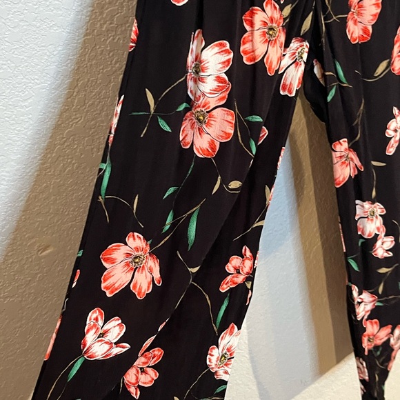 Topshop women’s mixed floral and polka dot spaghetti strap jumper Brunch Vacay - Picture 5 of 10